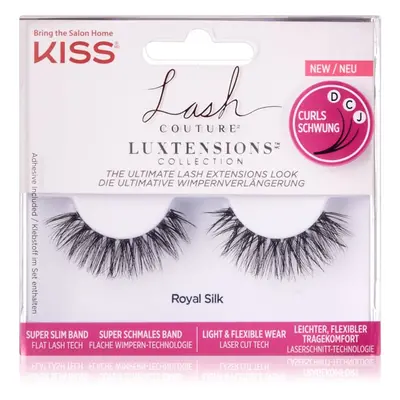 KISS Lash Couture LuXtensions umělé řasy Royal Silk 2 ks