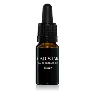 CBD Star Full Spectrum Oils RELIEF 20% CBD podpora psychické a fyzické odolnosti 10 ml