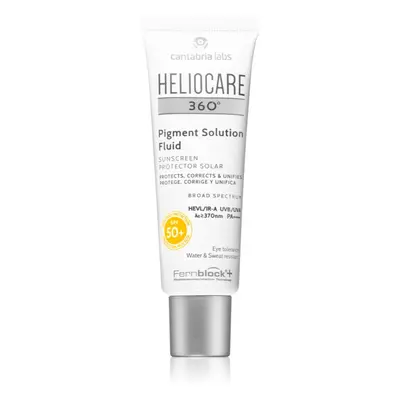 Heliocare 360° opalovací fluid na obličej proti pigmentovým skvrnám SPF 50+ 50 ml