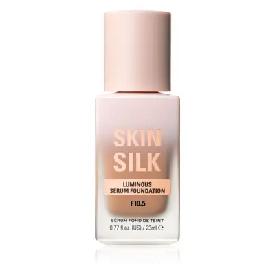 Makeup Revolution Skin Silk Serum Foundation lehký make-up s rozjasňujícím účinkem odstín F10.5 