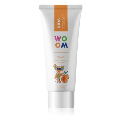 WOOM Kids Peach dětská zubní pasta 50 ml