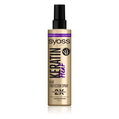 Syoss Keratin ochranný sprej pro tepelnou úpravu vlasů 200 ml