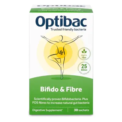 Optibac Bifido & Fibre probiotika při zácpě 30 ks