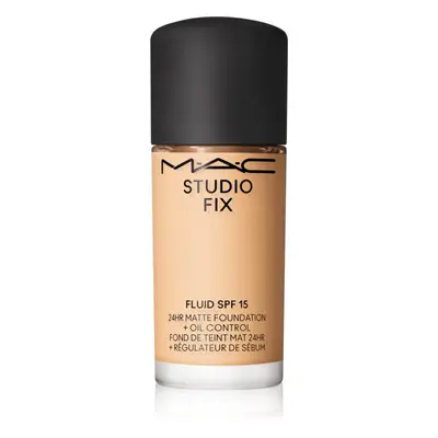 MAC Cosmetics Mini Studio Fix Fluid SPF 15 24HR Matte Foundation + Oil Control matující make-up 