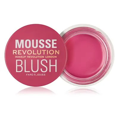 Makeup Revolution Mousse tvářenka odstín Blossom Rose Pink 6 g