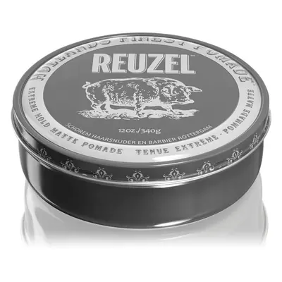 Reuzel Hollands Finest Pomade Extreme Hold pomáda na vlasy s matným efektem 340 g