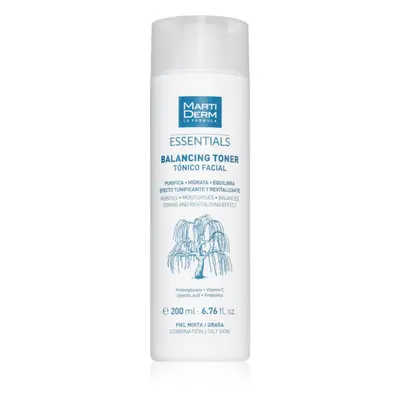 MartiDerm Essentials normalizační tonikum k redukci kožního mazu 200 ml