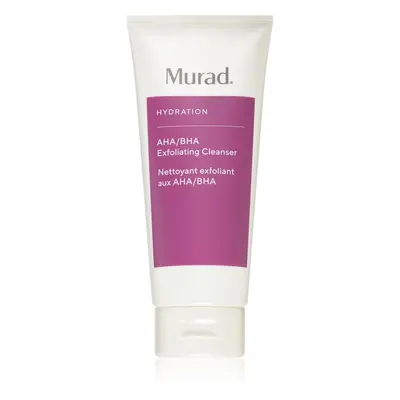 Murad Hydratation AHA/BHA Exfoliating Cleanser exfoliační čisticí gel 200 ml