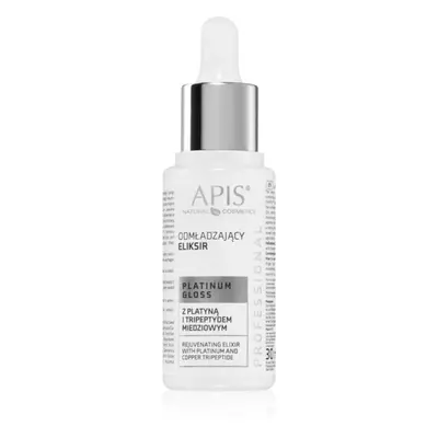 Apis Natural Cosmetics Platinum Gloss pleťový elixír s omlazujícím účinkem 30 ml