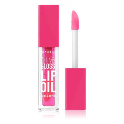 Rimmel Oh My Gloss! Lip Oil olej na rty s hydratačním účinkem odstín 003 Berry Pink 4,5 ml