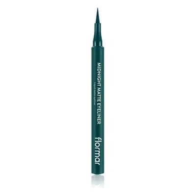 flormar Midnight Matte Eyeliner linka na oči ve fixu s matným efektem odstín 04 Green 1 ml