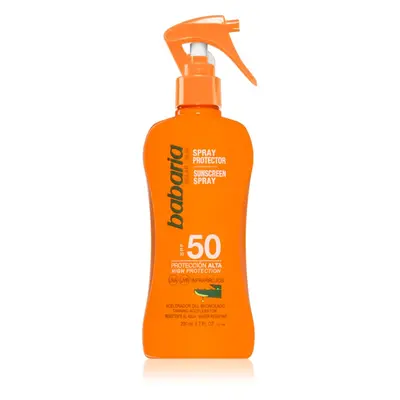 Babaria Sun Protective opalovací sprej SPF 50 voděodolný 200 ml