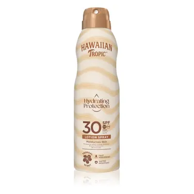 Hawaiian Tropic Hydrating Protection Lotion Spray opalovací sprej SPF 30 177 ml