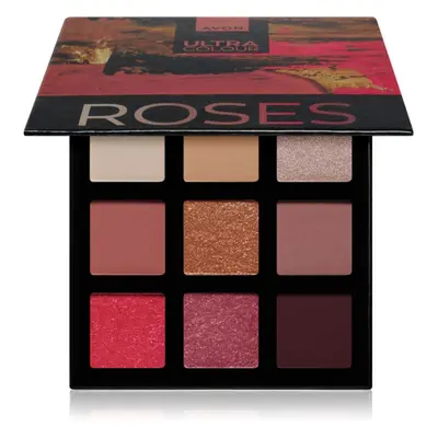 Avon Ultra Colour paletka očních stínů odstín Roses 6,3 g