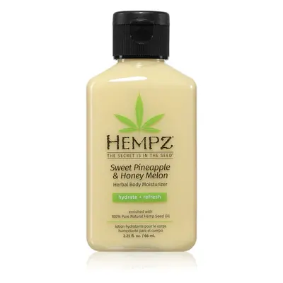 HEMPZ Sweet Pineapple Honey Melon hydratační tělové mléko 66 ml