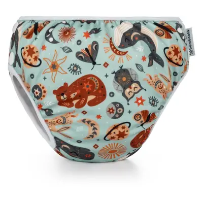 Bamboolik Swim Diapers Celestial Animals pratelné plenkové plavky velikost M 8-12 kg 1 ks