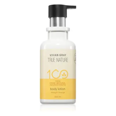 Vivian Gray True Nature Ylang & Orange osvěžující tělové mléko 300 ml