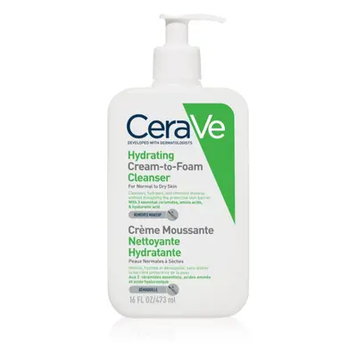 CeraVe Cleansers čisticí pěnivý krém pro normální až suchou pleť 473 ml