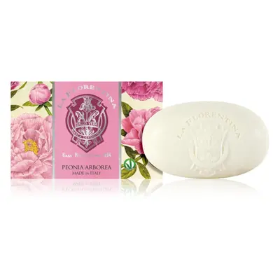 La Florentina Arboreal Peony Bath Soap přírodní tuhé mýdlo pivoňka 300 g