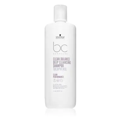 Schwarzkopf Professional BC Bonacure Clean Balance hloubkově čisticí šampon 1000 ml