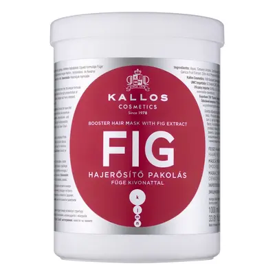 Kallos KJMN Professional Fig hloubkově vyživující maska na vlasy 1000 ml