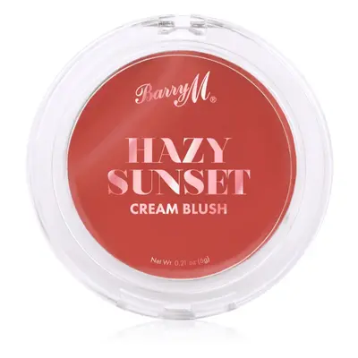 Barry M Hazy Sunset krémová tvářenka odstín Evening Daze 6 g