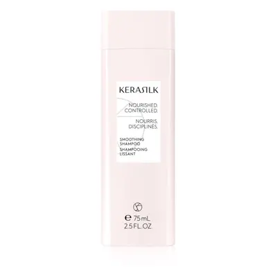 KERASILK Essentials Smoothing Shampoo šampon pro hrubé a nepoddajné vlasy 75 ml