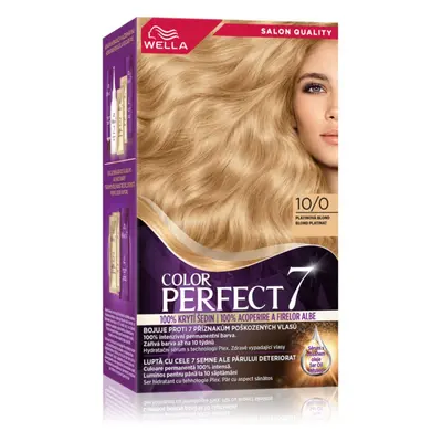 Wella Color Perfect barva na vlasy odstín 10/0 Platinium Blonde 1 ks