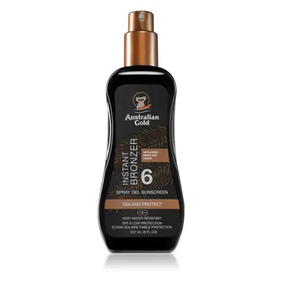 Australian Gold Spray Gel Sunscreen With Instant Bronzer ochranný sprej na opalování s bronzerem