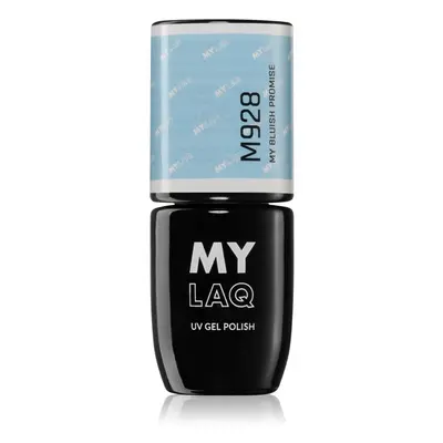 MYLAQ UV Gel Polish My Promise gelový lak na nehty odstín My Bluish Promise 5 ml