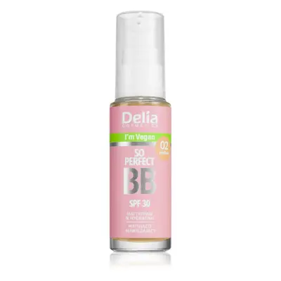 Delia Cosmetics BB So Perfect matující BB krém s hydratačním účinkem odstín 02 Medium 30 ml