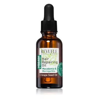 Revuele Vegan & Organic Hair Repairing Oil vyživující olej pro posílení vlasů 30 ml