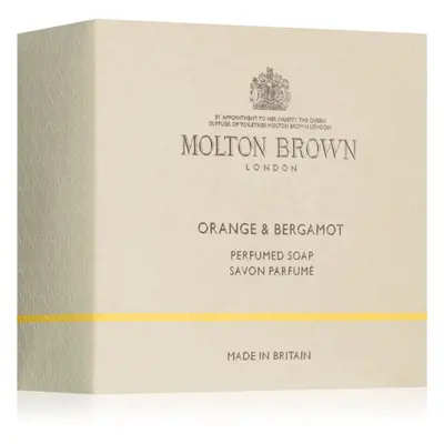 Molton Brown Orange & Bergamot Perfumed Soap tuhé mýdlo na ruce a tělo 150 g