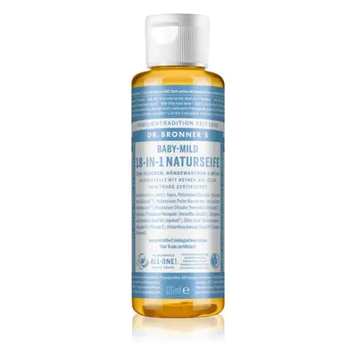 Dr. Bronner’s Baby-Mild tekuté univerzální mýdlo bez parfemace 120 ml