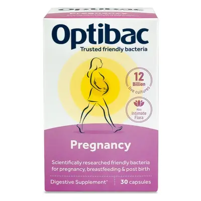 Optibac Pregnancy probiotika pro těhotné a kojící ženy 30 cps