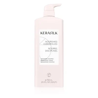 KERASILK Essentials Smoothing Shampoo šampon pro hrubé a nepoddajné vlasy 750 ml