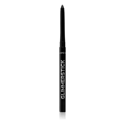 Avon Glimmerstick Diamond precizní tužka na oči s vitamínem E odstín Black Ice 0,35 g