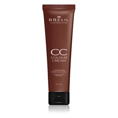 Brelil Professional CC Colour Cream barvicí krém pro všechny typy vlasů odstín Chocolate Brown 1