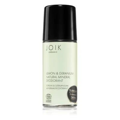 JOIK Organic Lemon & Geranium minerální deodorant 50 ml