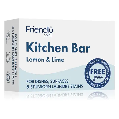 Friendly Soap Kitchen Bar Lemon & Lime přírodní mýdlo 95 g