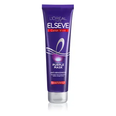 L’Oréal Paris Elseve Color-Vive Purple vyživující maska pro blond a melírované vlasy 150 ml