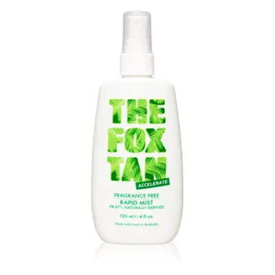 The Fox Tan Fragrance Free Mist tělový sprej urychlující opalování 120 ml