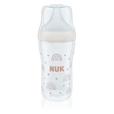 NUK Perfect Match láhev s kontrolou teploty White 260 ml