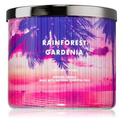 Bath & Body Works Rainforest Gardenia vonná svíčka 411 g