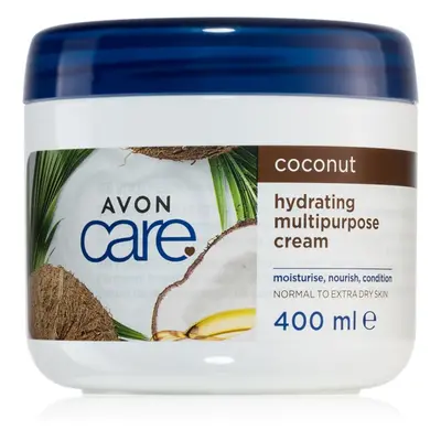 Avon Care Coconut víceúčelový krém na tvář, ruce a tělo 400 ml