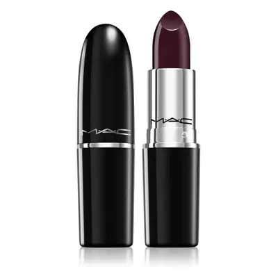 MAC Cosmetics Lustreglass Sheer-Shine Lipstick lesklá rtěnka odstín Succumb To Plum 3 g