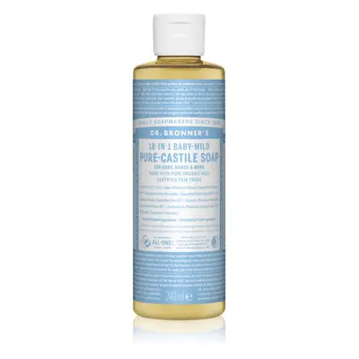 Dr. Bronner’s Baby-Mild tekuté univerzální mýdlo bez parfemace 240 ml