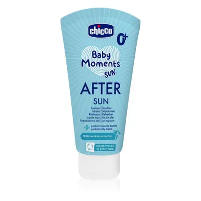 Chicco Baby Moments Sun After Sun mléko po opalování pro děti od narození 0 m+ 150 ml