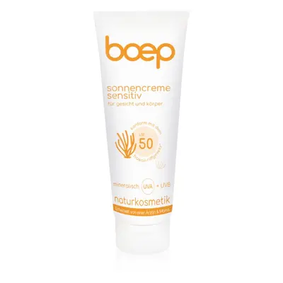 Boep Natural Sun Cream Sensitive opalovací krém SPF 50 100 ml