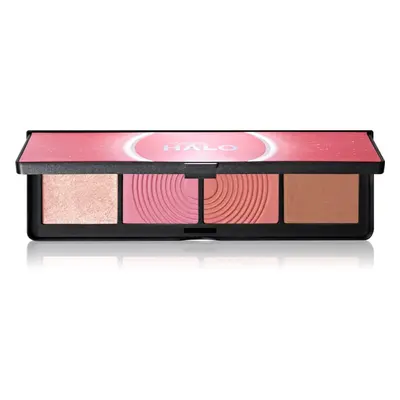 Smashbox Halo Sculpt + Glow Face Palette paletka rozjasňovačů a tvářenek odstín Pink Saturation 